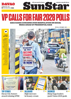 Cover of Sun.Star Davao