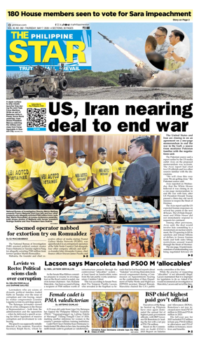 Cover of The Philippine Star