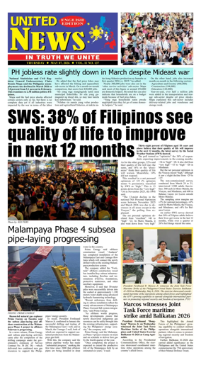Cover of United News - English Edition
