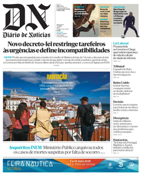 Cover of Diario de Noticias