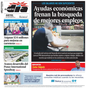 Cover of El Nuevo Dia