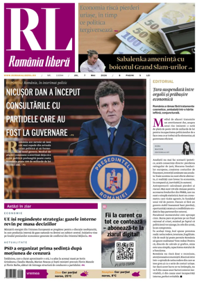 Cover of Romania Libera