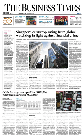 Cover of The Business Times