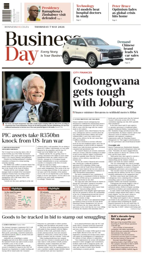 Cover of Business Day