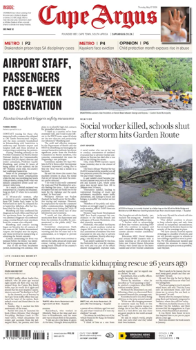 Cover of Cape Argus (PM Edition)