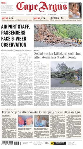 Cover of Cape Argus