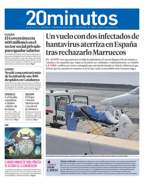 Cover of 20 Minutos Barcelona