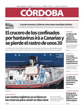 Cover of Diario Cordoba