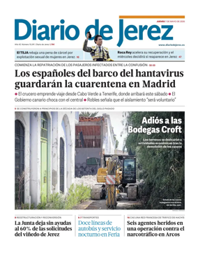 Cover of Diario de Jerez