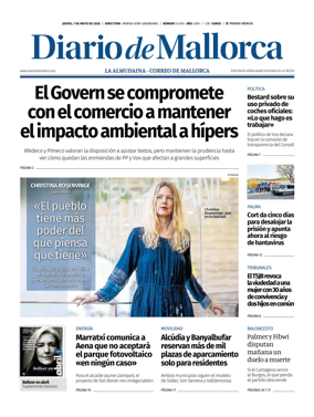 Cover of Diario de Mallorca