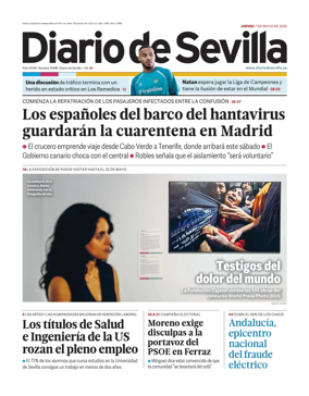 Cover of Diario de Sevilla