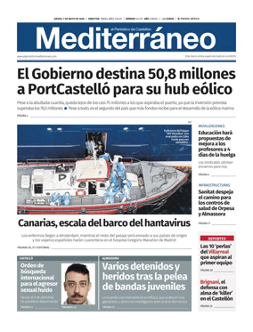 Cover of El Periodico Mediterraneo
