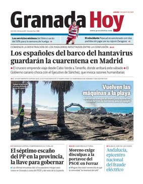 Cover of Granada Hoy