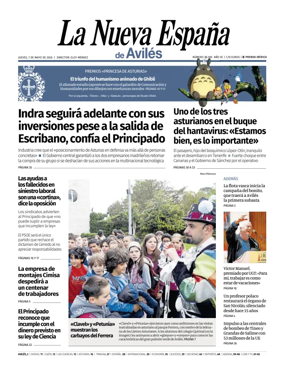 Cover of La Nueva Espana (Aviles)