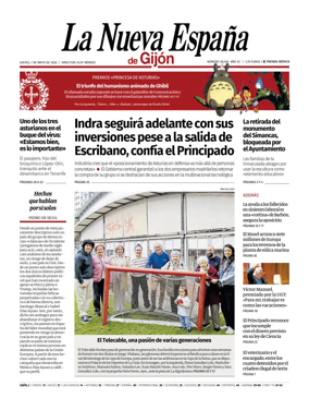 Cover of La Nueva Espana (Gijon)
