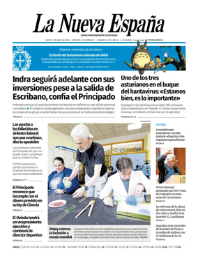 Cover of La Nueva Espana (Oviedo)