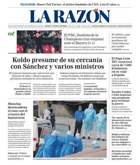 Cover of La Razon (Levante)