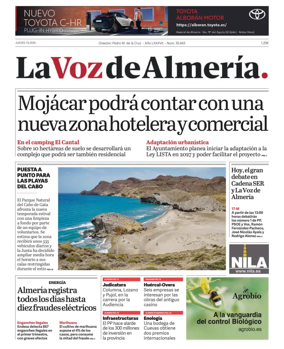 Cover of La Voz de Almeria