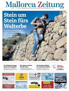 Cover of Mallorca Zeitung