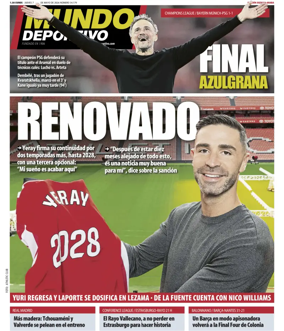 Cover of Mundo Deportivo (Bizkaia-Araba)