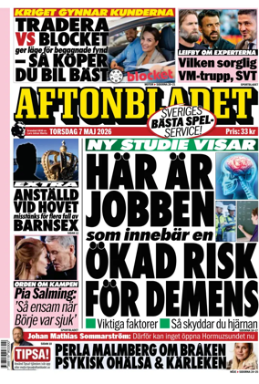 Cover of Aftonbladet