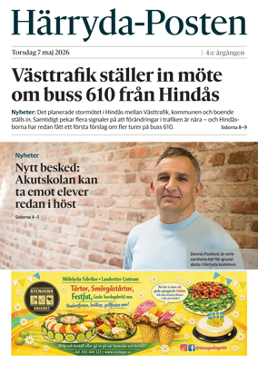 Cover of Harryda-Posten