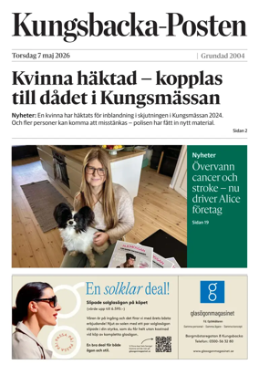 Cover of Kungsbacka-Posten
