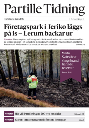 Cover of Partille Tidning