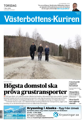 Cover of Vasterbottens-Kuriren