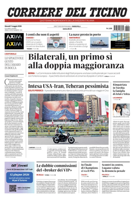 Cover of Corriere del Ticino