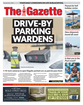 Cover of Blackpool Gazette