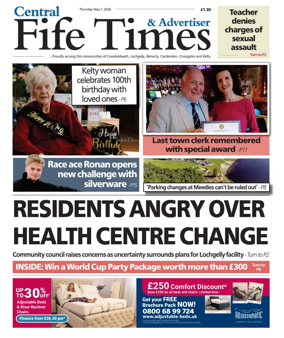 Cover of Central Fife Times