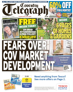 Cover of Coventry Telegraph