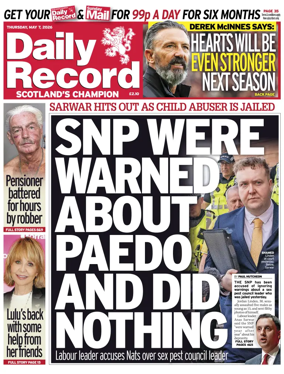 Cover of Daily Record