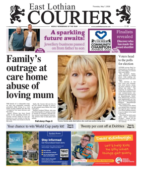Cover of East Lothian Courier