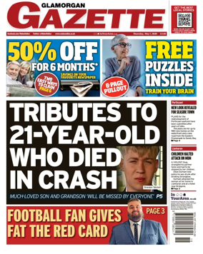 Cover of Glamorgan Gazette