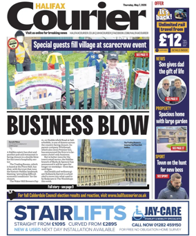 Cover of Halifax Courier
