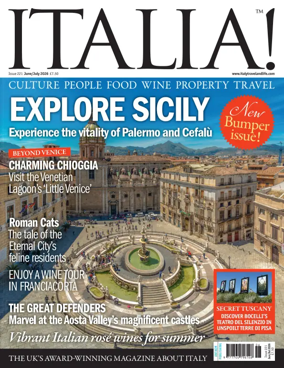 Cover of ITALIA! Magazine