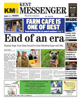 Cover of Kent Messenger Maidstone