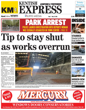 Cover of Kentish Express Ashford & District