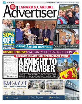 Cover of Lanark & Carluke Advertiser