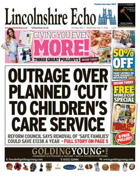 Cover of Lincolnshire Echo