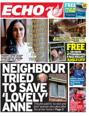 Cover of Liverpool Echo