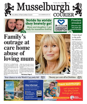 Cover of Musselburgh Courier