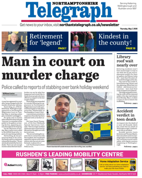 Cover of Northants Evening Telegraph