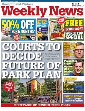 Cover of Runcorn & Widnes Weekly News