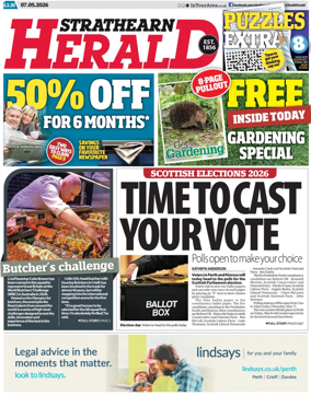 Cover of Strathearn Herald