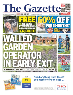 Cover of Teesside Evening Gazette