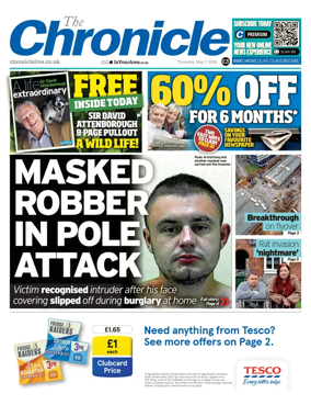 Cover of The Chronicle (South Tyneside and Durham)