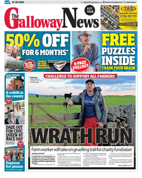 Cover of The Galloway News